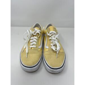 Vans Yellow and White Women's Sneakers